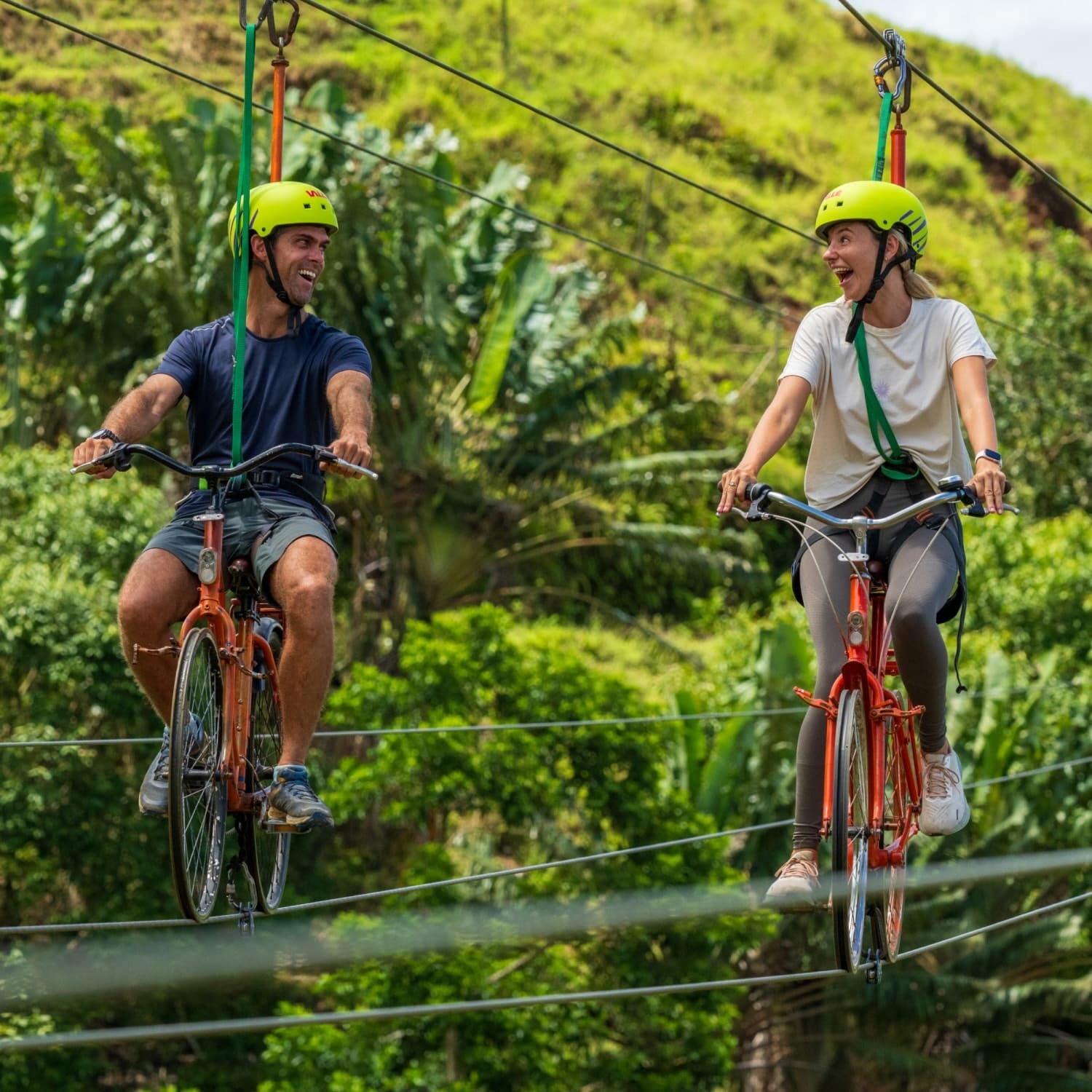 bicycle zipline, mauritius zipline, zipline in Mauritius, activities in Mauritius, adventure, advenature, zipline Mauritius adventure.